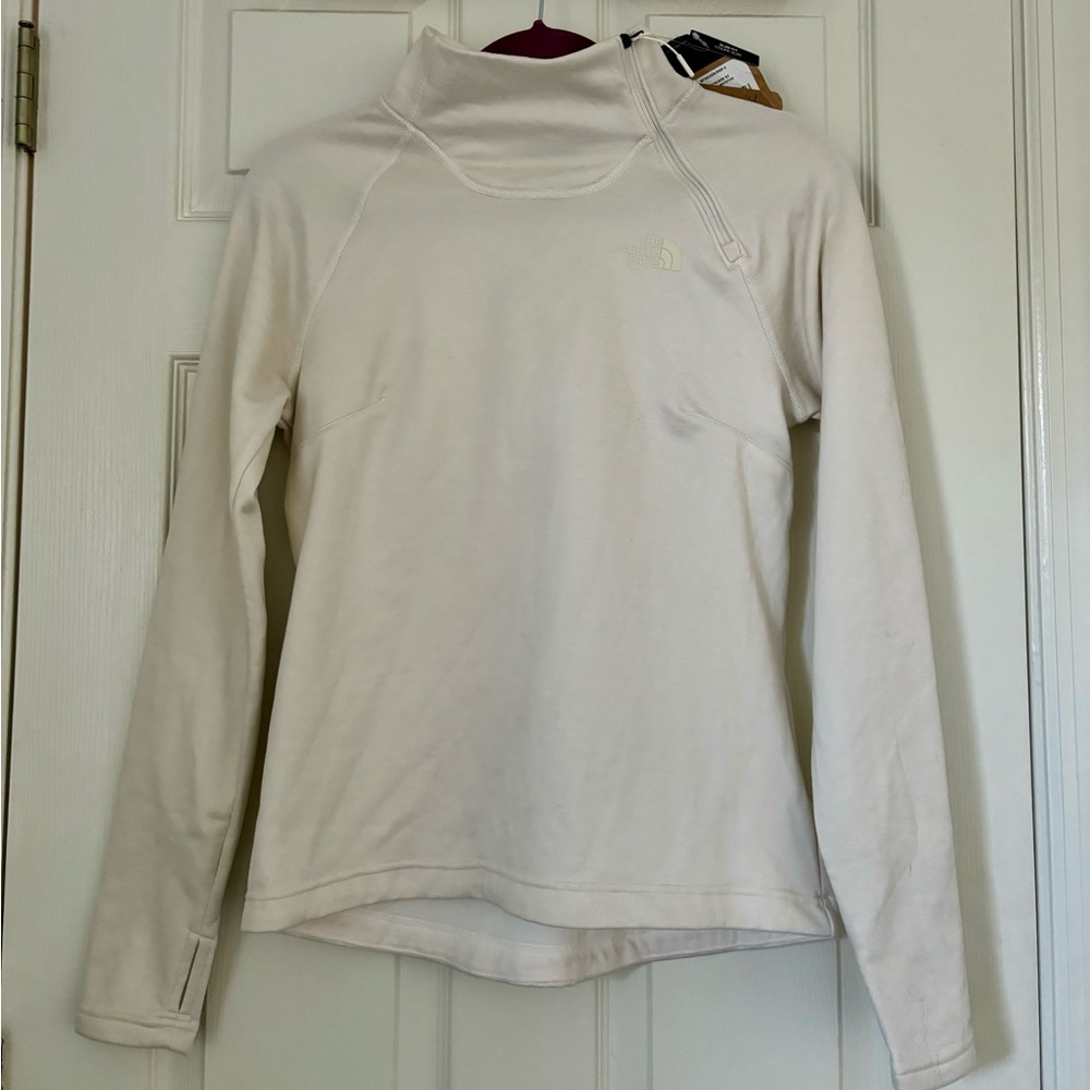 The North Face zip up fleece pullover